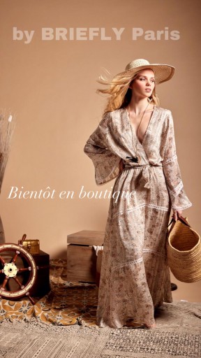 Robe coquillage